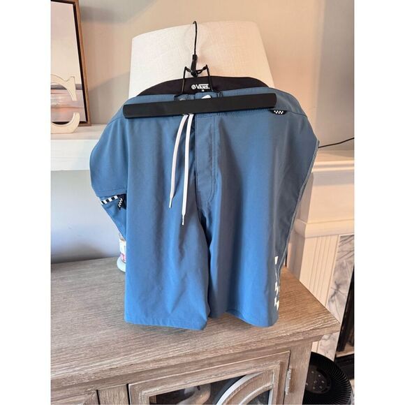 Vans Men’s Swim Trunks in Blue Size 38 (large) - Picture 5 of 7
